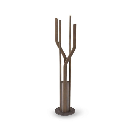 Navis Solid Wood Standing Coat Rack in Matte Light Grey, Maison Debrah, , ,