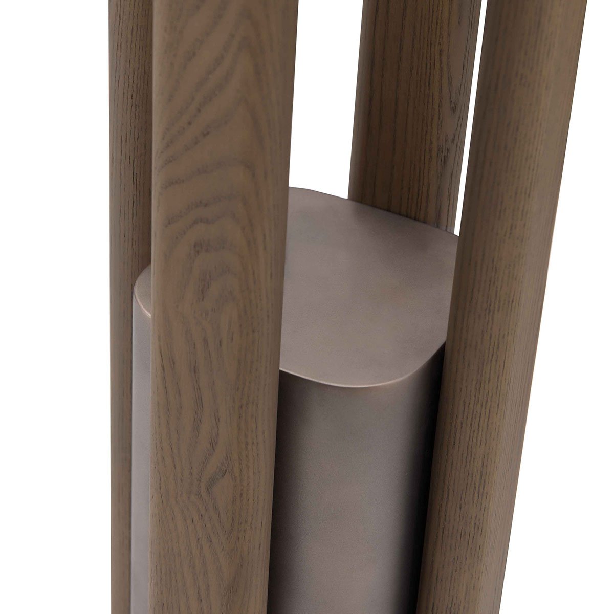Navis Solid Wood Standing Coat Rack in Matte Light Grey, Maison Debrah, , ,