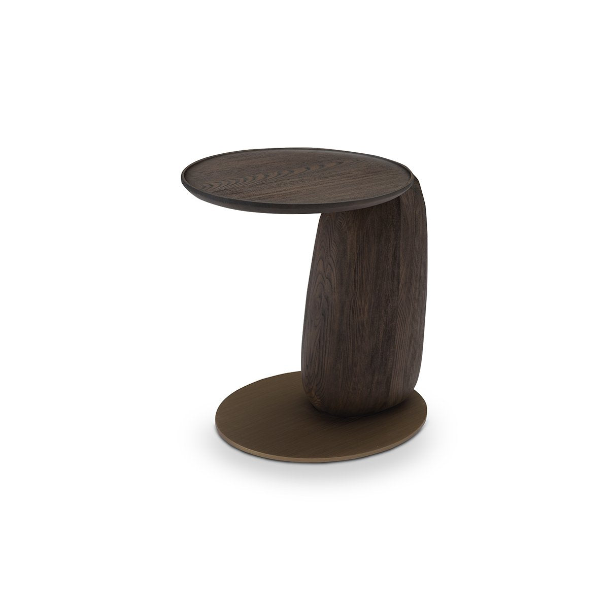 Farnel Pebble Leg Side Table in Dark Grey & Bronze, Maison Debrah, , ,
