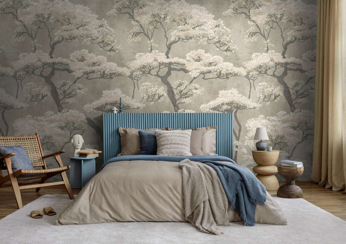 Chinoiserie Tree Wallpaper Panel, Cocolea Natty & Polly, , ,