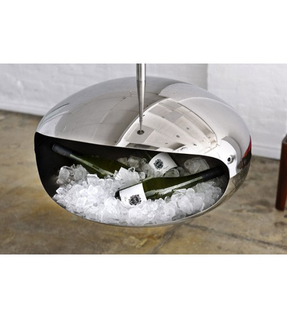 Cocoon Fires Aeris Fireplace Hanging ALL STAINLESS STEEL - Ethanol Fireplace, Cocolea, , ,