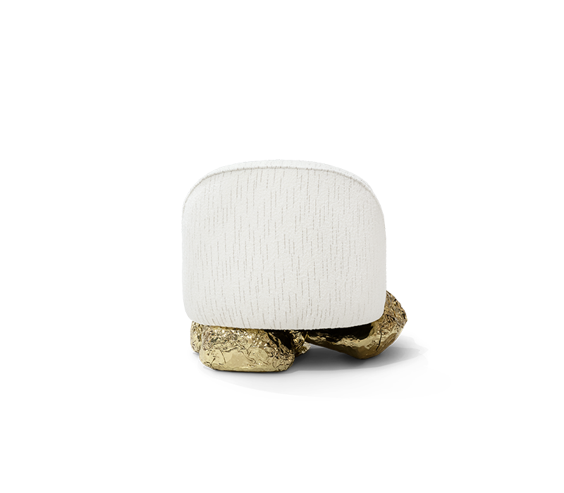 Angra White Armchair by Boca do Lobo – view 3