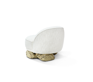 Angra White Armchair by Boca do Lobo – view 4