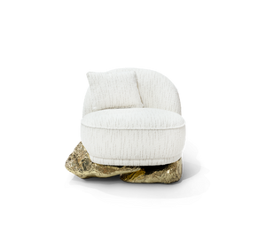 Angra White Armchair by Boca do Lobo – view 6