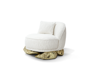 Angra White Armchair by Boca do Lobo – view 7