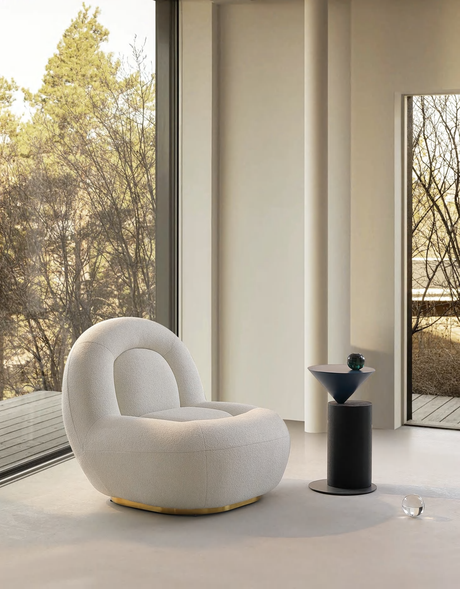Florence Cream Boucle Armchair, Cocolea, , ,