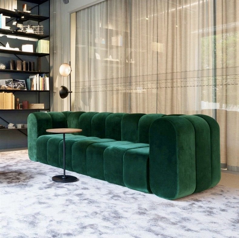 Nova Sofa & Modular Sofa System (Emerald Green Velvet), Cocolea, , ,