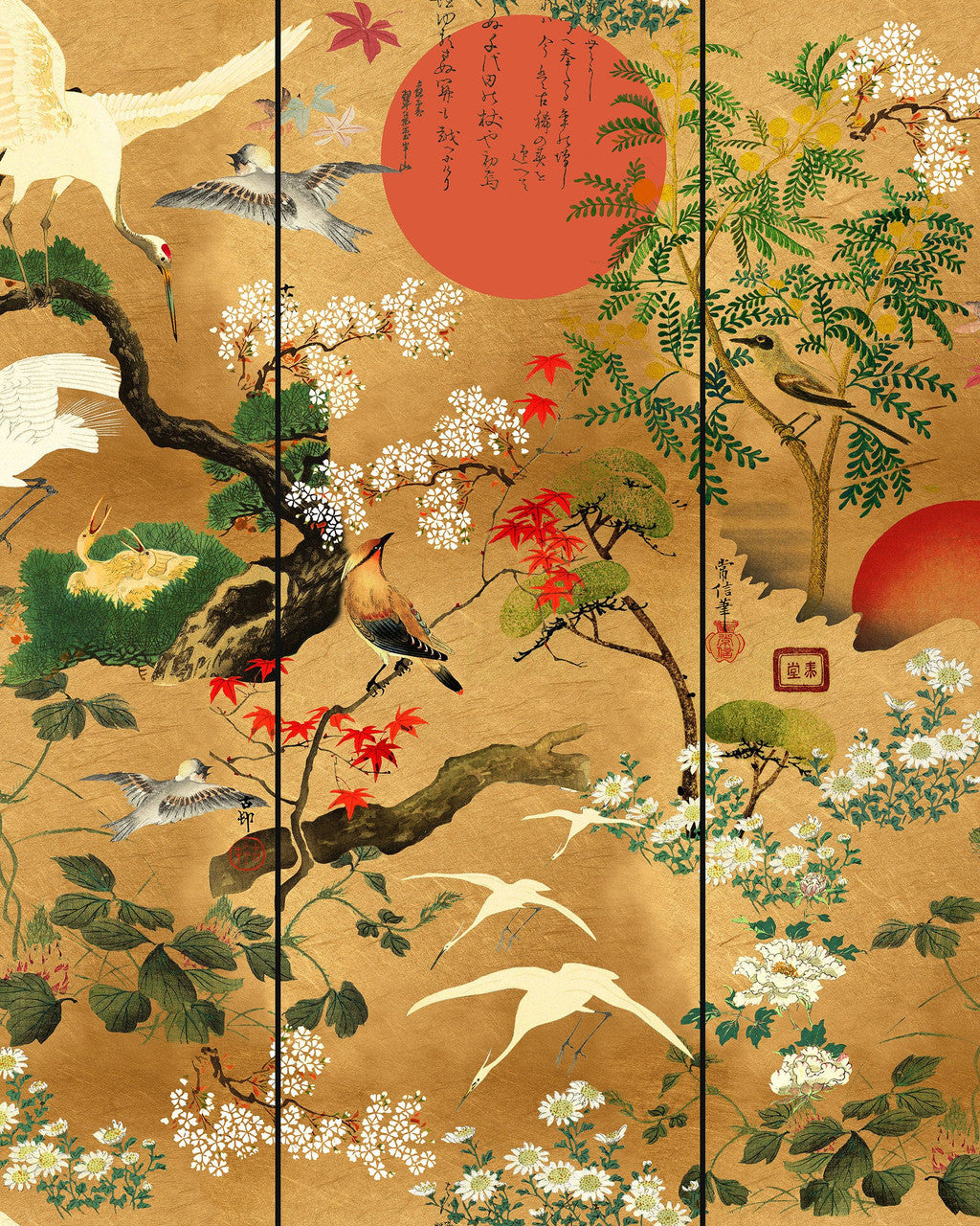 Byobu Wallpaper, Cocolea Natty & Polly, , ,