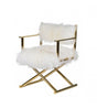 Ciprian Genuine Sheepskin Leisure Chair, Cocolea, , ,