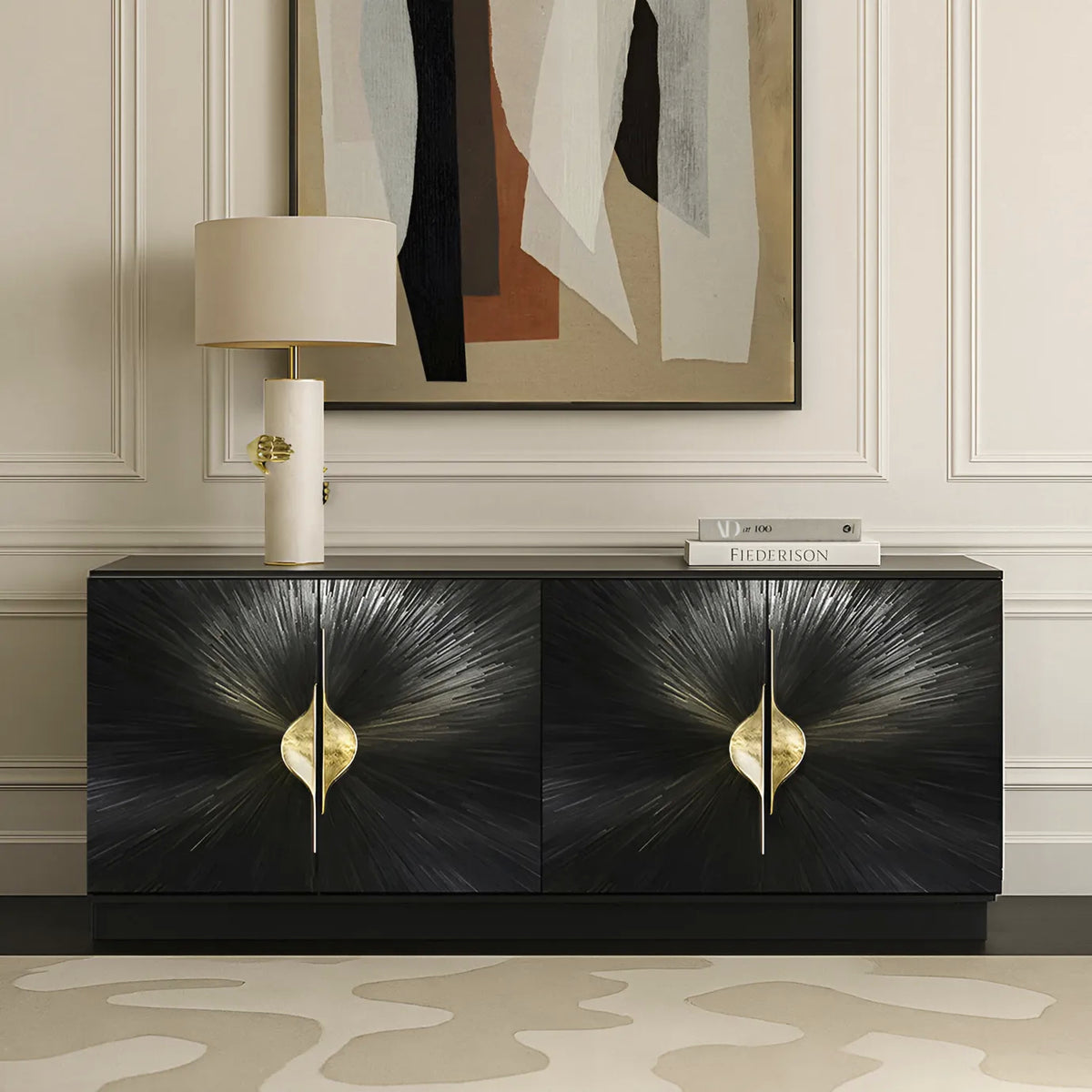 Celine Straw Cabinet by KOKET – view 4