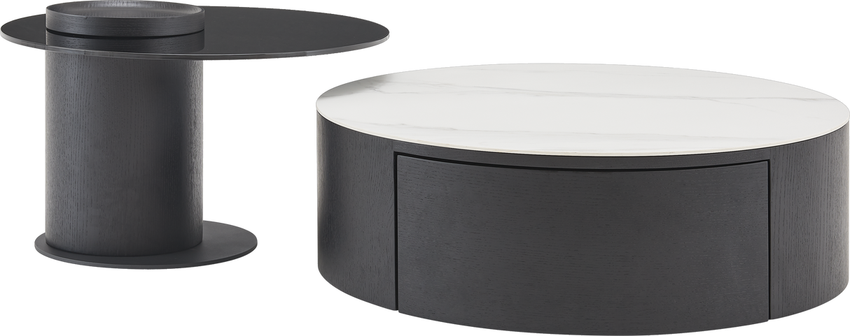 Toscana Sintered Stone Nesting Coffee & Side Table Set, Cocolea, , ,