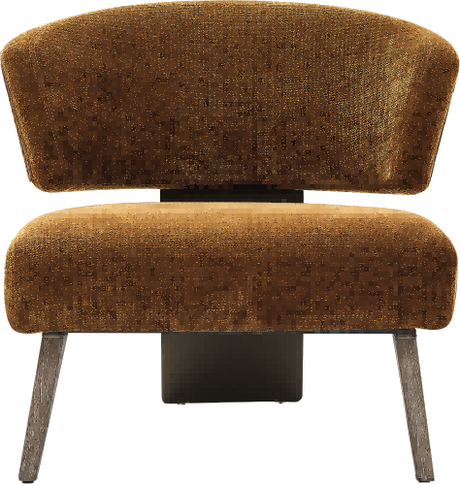 Carrara Burnt Orange Upholstered Armchair, Cocolea, Default Title, ,