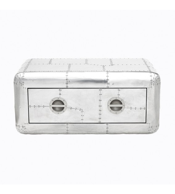 Aircraft Coffee Table Small - Jet Aluminium, Cocolea, , ,