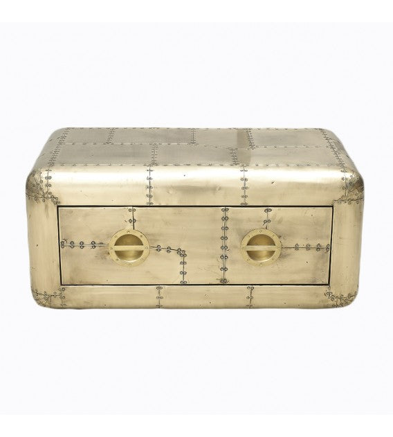 Aircraft Coffee Table Small - Jet Brass, Cocolea, , ,