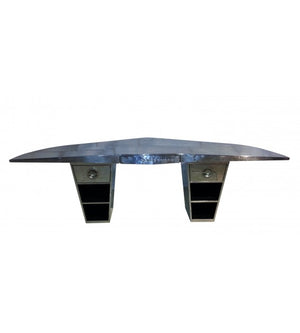 Aviator Aluminium Wing Desk (also in Brass Wrap*), Cocolea, , ,