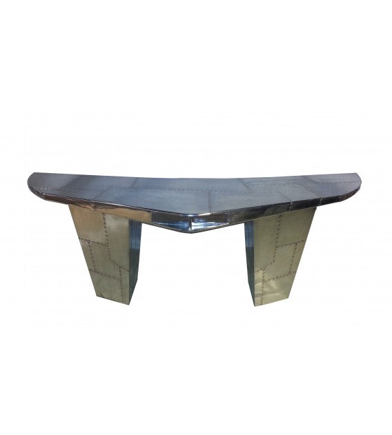 Aviator Aluminium Wing Desk (also in Brass Wrap*), Cocolea, , ,