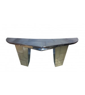 Aviator Aluminium Wing Desk (also in Brass Wrap*), Cocolea, , ,