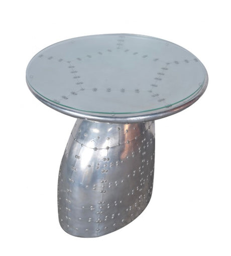 Raiders Riveted Aluminium Coffee Table, Cocolea, , ,