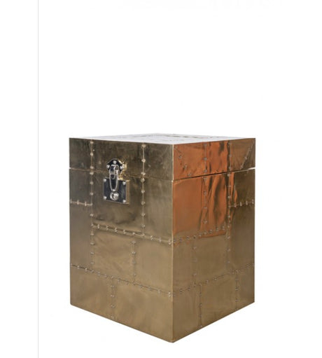 Avanti Polished Brass Trunk Table, Cocolea, , ,