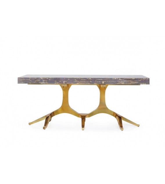 Billionaire Dining Table 24ct Gold-Leaf - CUSTOMISE, Cocolea, , ,