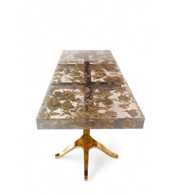 Billionaire Coffee Table 24ct Gold Leaf, Cocolea, , ,