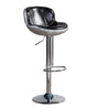 The Baron X2 Aluminium and Black Leather Bar Stool Cocolea
