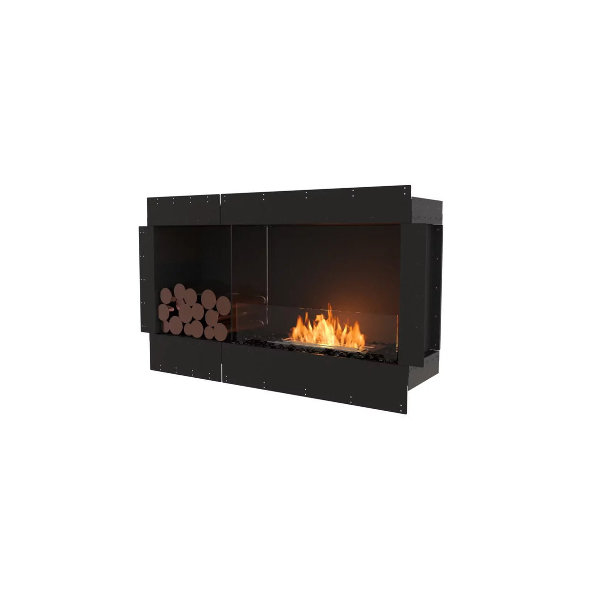 EcoSmart Fire Flex 50SS Fireplace Insert – Box Left