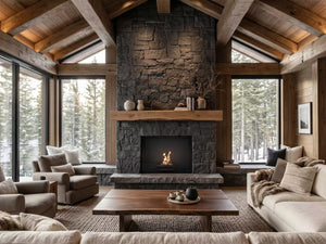 EcoSmart Fire Heritage Fireplace Insert – lifestyle