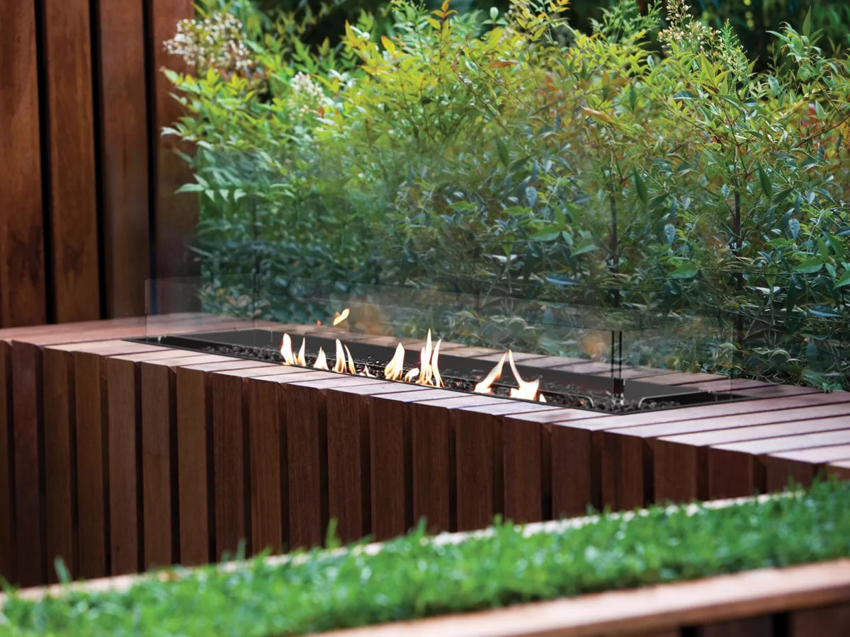 EcoSmart Fire Linear 65 Fire Pit Kit – lifestyle