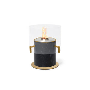 EcoSmart Fire Pillar 3L Designer Fireplace – Marble Black