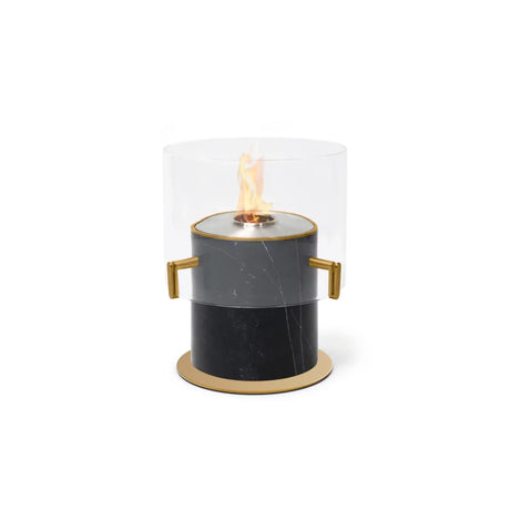EcoSmart Fire Pillar 3L Designer Fireplace – Marble Black