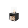 EcoSmart Fire Pop 3L Designer Fireplace – Black