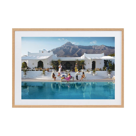 El Venero by Slim Aarons | Framed Photographic Print, Fine Print Co, 320 x 490 mm, Photographic Paper, Scandi Frame