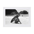 Wave Watcher by Luke McCormick | Framed Art Print, Fine Print Co, 500 x 760 mm, Photographic Paper, White Frame