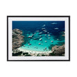 Porto Rotondo by Slim Aarons | Framed Photographic Print, Fine Print Co, 640 x 965 mm, Photographic Paper, Black Frame