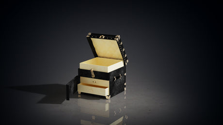MG Obsidian Trunk Side Table by Gordon Gu, MG Art collection at Cocolea