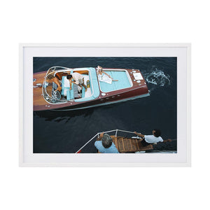 Monte Carlo by Slim Aarons | Framed Photographic Print, Fine Print Co, 320 x 490 mm, Photographic Paper, White Frame