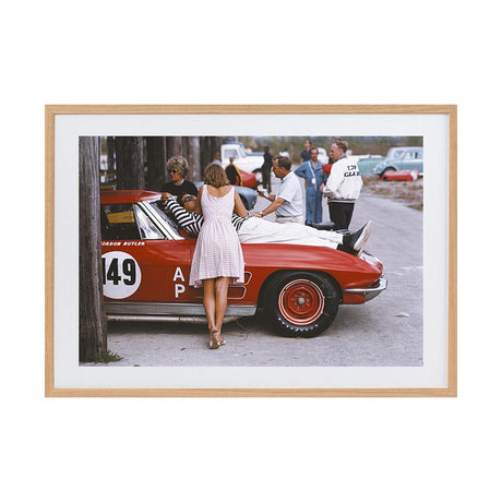 Bahamas Speed Week by Slim Aarons | Framed Photographic Print, Fine Print Co, 320 x 490 mm, Photographic Paper, Scandi Frame
