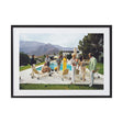 Desert House Party 2 by Slim Aarons | Framed Photographic Print, Fine Print Co, 320 x 490 mm, Photographic Paper, Black Frame