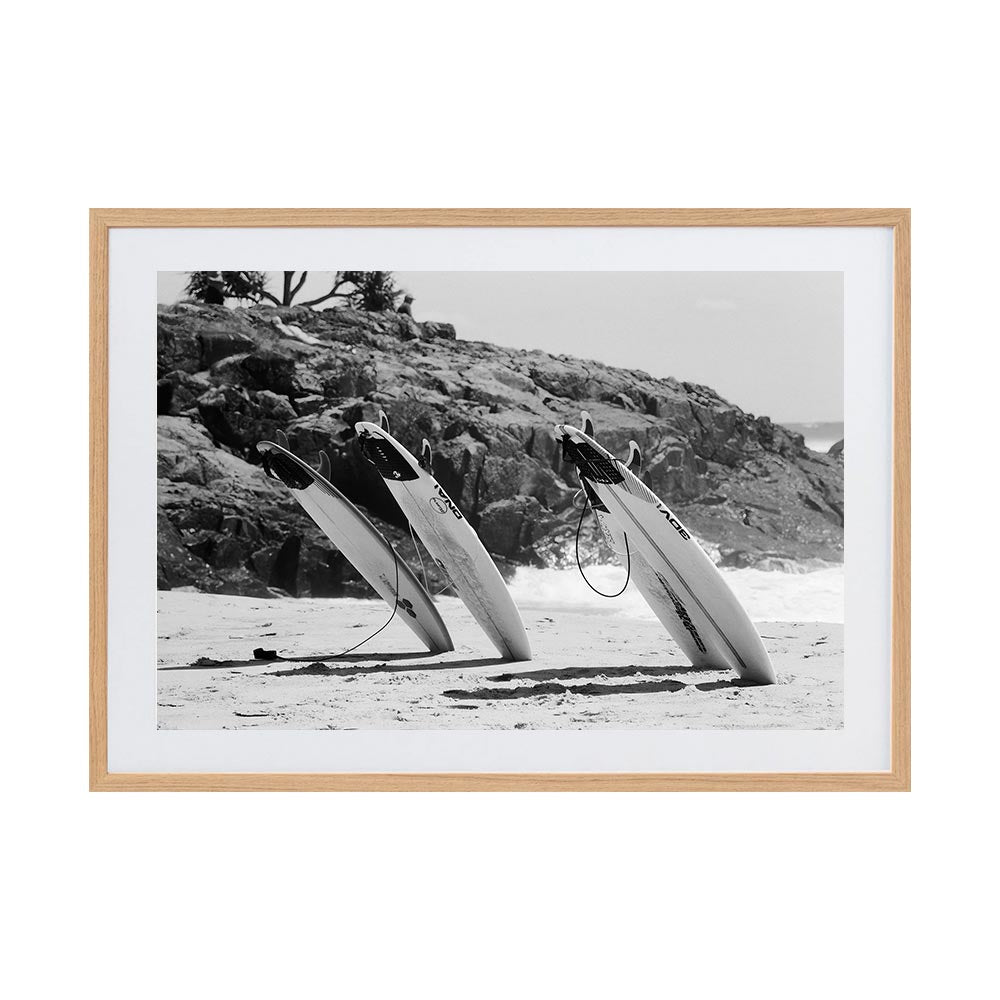 The Lineup by Luke McCormick | Framed Art Print, Fine Print Co, 500 x 760 mm, Photographic Paper, Scandi Frame