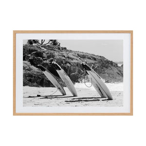 The Lineup by Luke McCormick | Framed Art Print, Fine Print Co, 500 x 760 mm, Photographic Paper, Scandi Frame