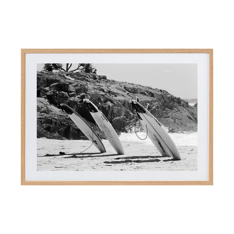 The Lineup by Luke McCormick | Framed Art Print, Fine Print Co, 500 x 760 mm, Photographic Paper, Scandi Frame