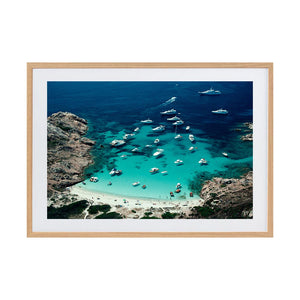 Porto Rotondo by Slim Aarons | Framed Photographic Print, Fine Print Co, 320 x 490 mm, Photographic Paper, Scandi Frame