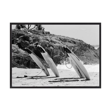 The Lineup by Luke McCormick | Framed Art Print, Fine Print Co, 500 x 760 mm, Canvas, Black Frame
