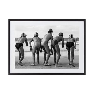 Ready Set Go by Tony Potts | Framed Art Print, Fine Print Co, 500 x 760 mm, Photographic Paper, Black Frame