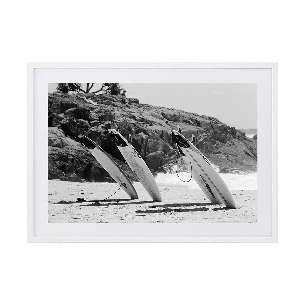The Lineup by Luke McCormick | Framed Art Print, Fine Print Co, 500 x 760 mm, Photographic Paper, White Frame
