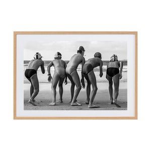 Ready Set Go by Tony Potts | Framed Art Print, Fine Print Co, 500 x 760 mm, Photographic Paper, Scandi Frame