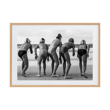 Ready Set Go by Tony Potts | Framed Art Print, Fine Print Co, 500 x 760 mm, Photographic Paper, Scandi Frame