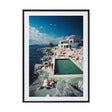 Hotel du Cap Eden Roc 1 by Slim Aarons | Framed Photographic Print, Fine Print Co, 320 x 490 mm, Photographic Paper, Black Frame
