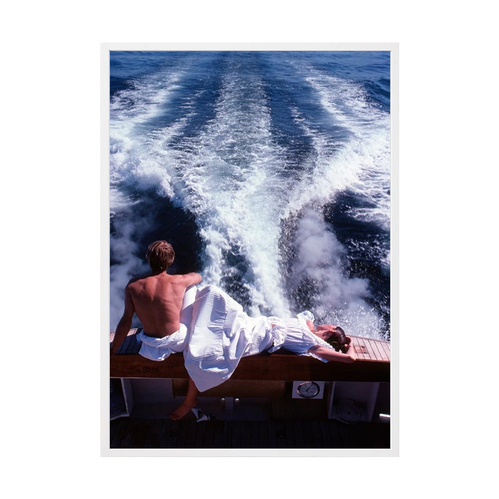 November 1976 Late Day White by Patrick Russell | Framed Art Print, Fine Print Co, , ,